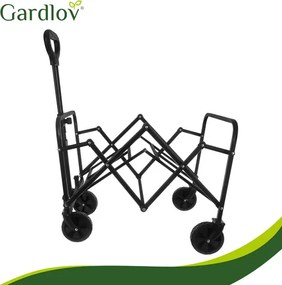 Skladací transportný záhradný vozík 90 l - 70,5 x 47 x 46 cm