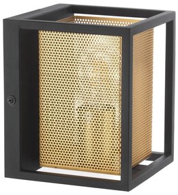 ONLI - Nástenné svietidlo MALIK 1xE27/22W/230V zlatá/čierna