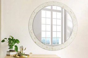 Okrúhle ozdobné zrkadlo na stenu Mystický ezoterický vzor fi 80 cm