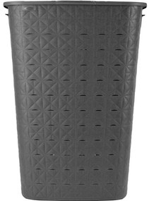 Curver Kôš na špinavú bielizeň Softex 56 l, tmavosivá