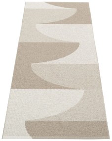 Béžový vnútorný a vonkajší behúň 70x180 cm Hill Dark Linen – Pappelina