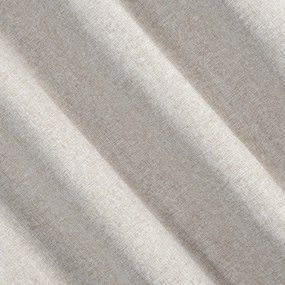 EUROFIRANY ZÁVES NA KRÚŽKOCH ADELINA 140X250 CM BÉŽOVÁ