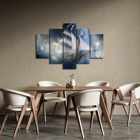 Obraz - Loď duchov (150x105 cm)