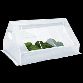 Garden Line Malý biely záhradný skleník/foliovník 180 x 140 x V94 cm
