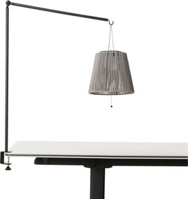 Solárny lampáš na batérie s držiakom na stôl