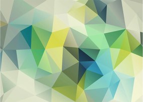 Obraz geometrické abstrakcie (70x50 cm)