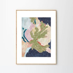 The Poster Club Plagát Little Green by Sofia Rebecca Iversen 100x140