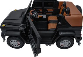 Elektrické autíčko Mercedes Benz MAYBACH G650 STRONG čierne