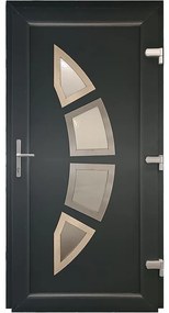Dvere vchodové Zagrzeb D31 90P antracit
