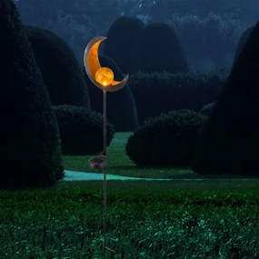 Globo 33466 - LED Solárne svietidlo SOLAR LED/0,02W/3V 600mAh IP44 bronz