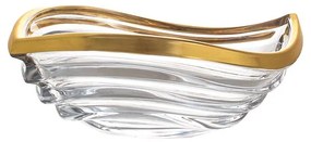 KRIŠTÁĽOVÁ MISA BOHEMIA PRESTIGE WAVE MATT GOLD 305MM