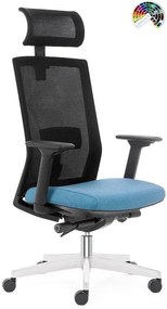 PEŠKA Kancelárska stolička MODESTO CR čalúnenie BOMBAY