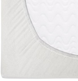 FLANELOVÉ PRESTIERADLO 200X220 CM KRÉMOVÉ