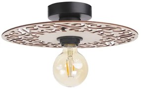 Prisadený luster FALCO 1xE27/60W/230V pr. 30 cm béžová