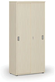 Skriňa so zasúvacími dverami PRIMO WOOD, 1781 x 800 x 420 mm, breza