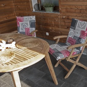 Doppler TECTONA - drevený rozťahovací teakový stôl 150/200x95 cm - 2. KVALITA (N294)