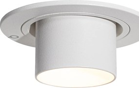 Sada 6 zapustených bodových svetiel biela GU10 35 mm okrúhle naklápacie - Installa