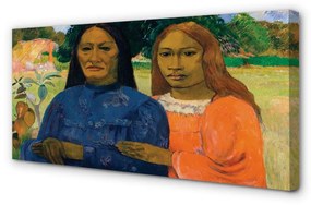 Obraz canvas Umenie portrét ženského 125x50 cm