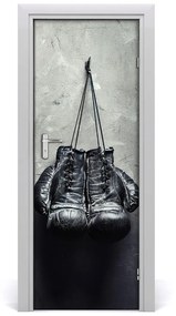 Fototapeta samolepiace dvere boxerské rukavice 85x205 cm