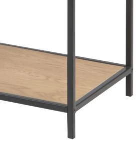 Knižnica SARON dub/čierna