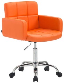 Design-Shop Pracovná stolička L.A. - Oranžová