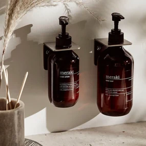 Meraki Držiak na mydlo Bottle hanger kartáčovaný nerez