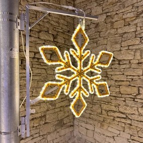 DECOLED LED svetelné vločky IX, sada pre VO 3D tlač, 72 cm, teplá biela