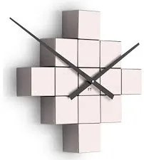 Dizajnové nástenné nalepovacie hodiny Future Time FT3000PI PINK