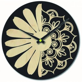 Drevené hodiny  na stenu USVIT A   l SENTOP PR0374 MDF-playwood