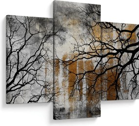 Obraz - Siluety stromov (90x60 cm)
