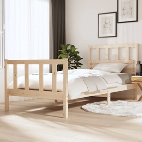 Rám postele masívne drevo 100x200 cm