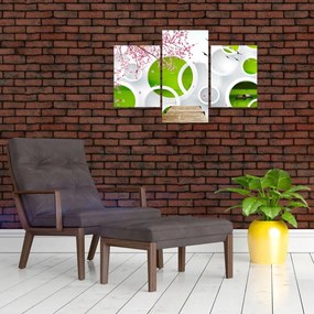 Obraz - Mólo nad jazerom (90x60 cm)
