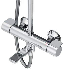 Sprchový systém AM.PM X-Joy F0785A500 s termostatickou vaňovou a sprchovou batériou, chróm