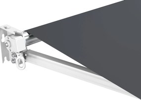 Markíza BestBerg BBSU-M395BK / 395 × 250 cm / biela/čierna