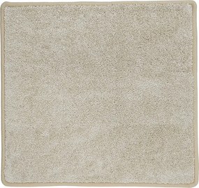 Vopi, AKCIA: 120x120 cm Kusový koberec Capri Lux cream štvorec, béžová, chodba / predsieň