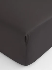 Saténová plachta Diana 140 × 200 cm - antracitová