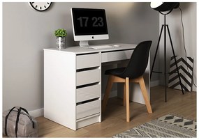 LM Detský písací stolík ADA biely