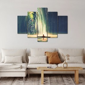 Obraz - Stred vesmíru (150x105 cm)