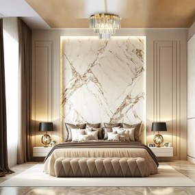 Stropné svietidlo MILANO 6xE14/40W/230V zlatá