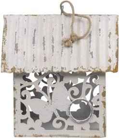 Chic Antique Vtáčia búdka Antique White