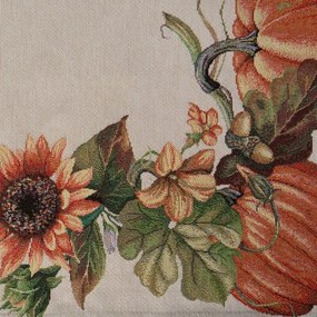 Dekorstudio Gobelínový behúň na stôl s motívom tekvíc NAT1220 40 x 100 cm
