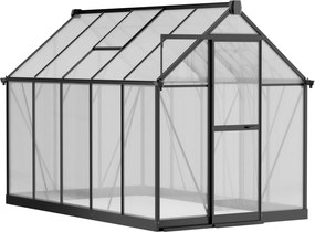 Skleník 210 x 183 x 304 cm, zosilnená konštrukcia, polykarbonát 6 mm