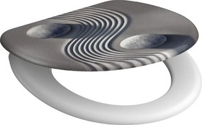 Eisl Sanitär WC sedadlo Duroplast Soft Close Ying and Yang 82152