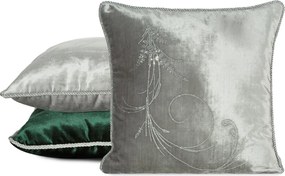 DEKORAČNÁ OBLIEČKA NA VANKÚŠ ROYAL10 45X45 CM TMAVOBÉŽOVÁ