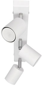 LED Bodové svietidlo TUNE 3xGU10/4,8W/230V biela