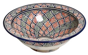 Orientálne ručne maľované umývadlo FES 06