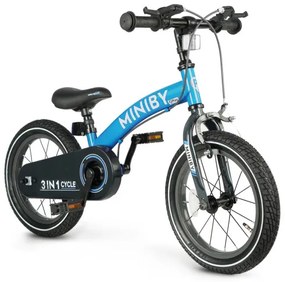 Detský bicykel Miniby 14" modrý