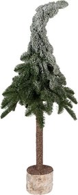 Elegantný zasnežený ihličnan na podstavci – Dotyk zimnej mágie - Ø 30*85 cm