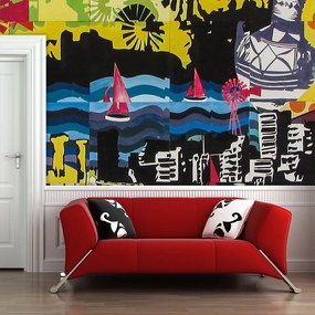Sablio Tapeta Maľba - 336x220 cm
