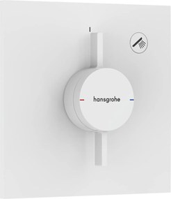 Hansgrohe DuoTurn E, batéria pod omietku pre 1 spotrebič, biela matná, HAN-75617700
